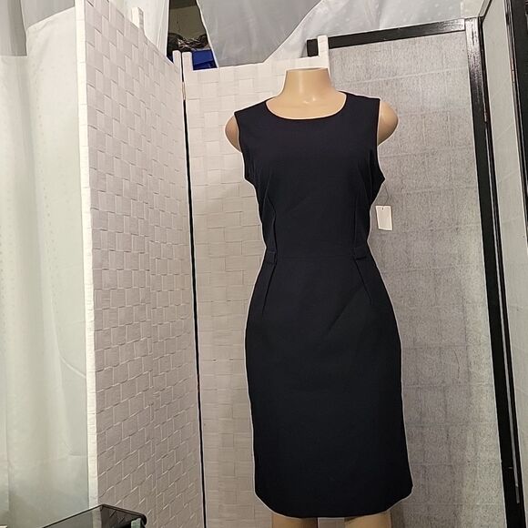 BRAND NEW CALVIN KLEIN SLEEVELESS HIDDEN ZIP CLOSURE DRESS - Picture 10 of 14